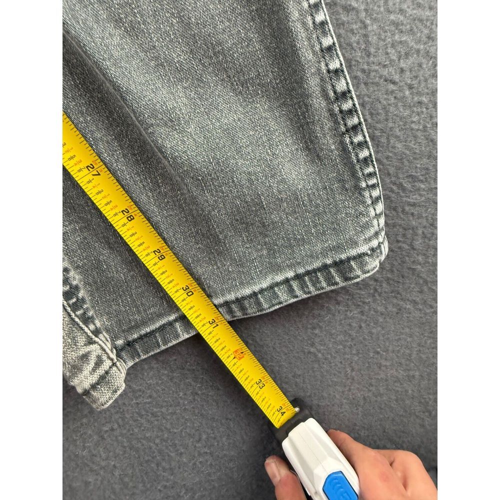 Levis 541 Jeans Men's 34x31* Gray Denim Athletic Fit Straight Stretch Tapered - Picture 11 of 13